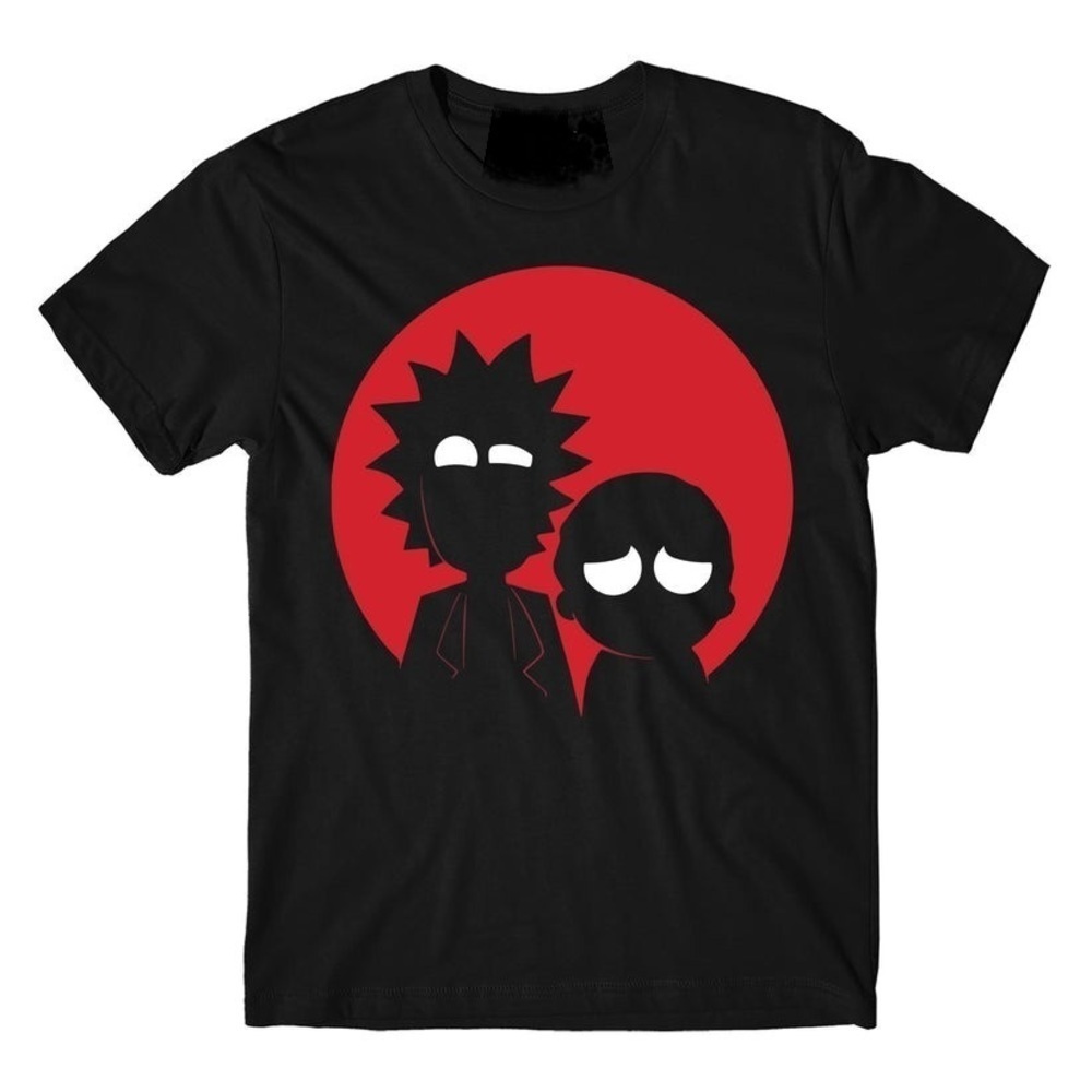 Rick And Morty Silhouett Cartoon Retro Fan Unisex T-Shirt